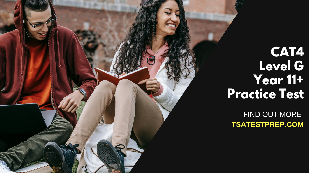 Prepare for the CAT4 Level G with targeted practice for Year 11+. Boost reasoning skills, improve test confidence, and access expert prep materials and questions.